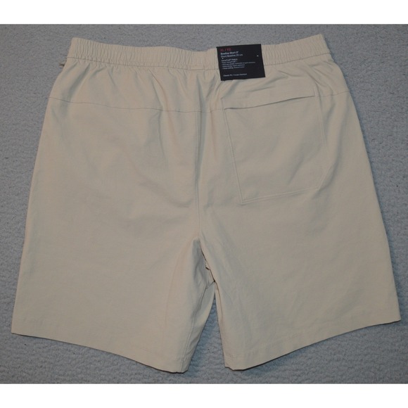 lululemon Bowline Short Versa Twill Men's Size XL 8" Inseam Beige Khaki NWT - Picture 2 of 9
